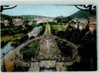 65100 Lourdes - L'Esplanade le Chateau Fort et le Gave