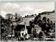 66606 W6690 St. Wendel , Saar - Wendelinus-Kapelle Rückseite mit Abschürfungen bzw Kleberesten