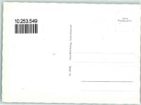 66606 W6690 St. Wendel , Saar - Wendelinus-Kapelle Rückseite mit Abschürfungen bzw Kleberesten