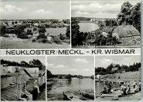 23992 O2405 Neukloster , Meckl - Rückseite mit Abschürfungen bzw Kleberesten