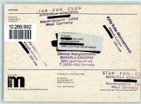 Antonia Originalautogramm Schlagersänger