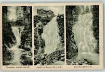 Spindleruv Mlyn Spindelmühle - Wasserfällel Riesengebirge Kochelfall Zackelfall Elbfall und Baude