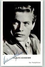 Helmuth Schneider Originalautogramm Filmschauspieler