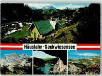Häuslalm - Sackwiesensee Hüttenstempel