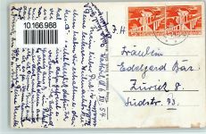 Photo Kratz Nr. 699 - Raddampfer an der Loreley Rheinschiff 1954