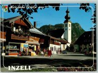 83334 W8221 Inzell - Zentrum Reisebüro Florian Kirche