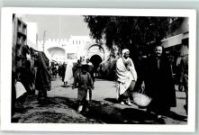 Kairouan Foto AK An der Stadtmauer Dahinter die Medina Ort handschriftlich