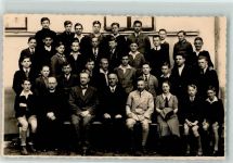 Svitavy Zwittau Foto AK Gruppenfoto Pastor Zolpac Ort lt. Fotograf
