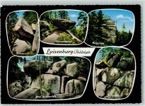 95632 W8592 Luisenburg - Felsen Luisensitz Napoleonshut Adlerfels Drei Brüderfels