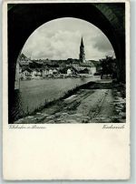 94474 W8358 Vilshofen an der Donau - Fischerzeile Donau