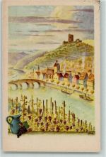 W5580 Traben-Trarbach Weinberge Wein