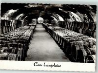 Moisy Weinkeller Cave beaujolaise Wein 1962 Foto AK