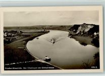 01665 O8251 Nieschütz - Elbebogen Dampfschiff