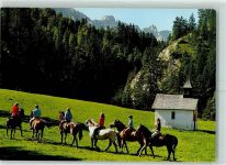82467 W8101 Klais - Reitergruppe Kapelle