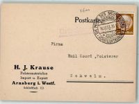 59755 W5760 Arnsberg , Westf - Firma H.J. Krause