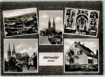 77833 W7583 Ottersweier - Pfarrkirche St. Johannes Innenansicht