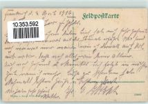 51490 Betheniville 1916 - Kirche Krankenhaus Feldpost WK I