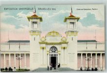 Brüssel Bruxelles Ausstellungen - Ausstellung 1910