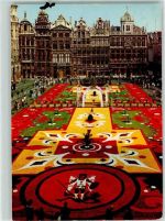 Brüssel Bruxelles - Marktplatz Blumenteppich