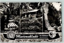 78351 W7762 Bodman - Marienschlucht Hütte Ruine Kargegg