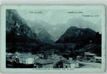 32045 Santo Stefano di Cadore 1917 - Hotels AK