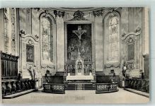 72379 W7450 Hechingen 1903 - Stadtkirche Altaransicht