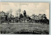 24937 W2390 Flensburg 1908 - Wrangel Denkmal