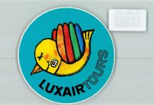Aufkleber Luxair