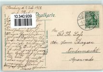 24937 W2390 Flensburg 1908 - Wrangel Denkmal