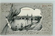 10115 O1020 Friedrichshain 1901 - Oberbaumbrücke