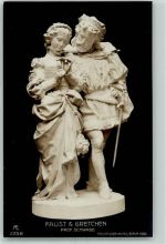Faust & Gretchen Prof. Schwabe Skulptur