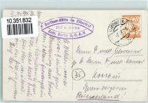 Berliner Hütte Foto AK Mösele Hüttenstempel