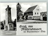99444 O5304 Müllershausen b Blankenhain, Thür - Gaststätte Karolinenturm