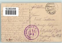 74470 Vailly 1915 - Feldpost WK I Nr. 53