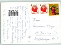 45127 W4300 Essen , Ruhr - Kurienplatz Wachsames Hähnchen