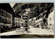 4830 Hallstatt Foto AK Brunnen