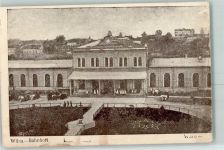 Wilna Vilnius 1915 - Bahnhof Feldpost WK I