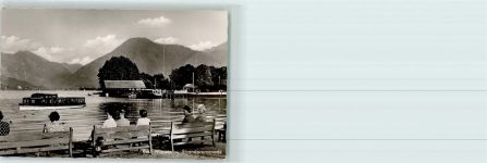 83707 W8182 Bad Wiessee - Strandpromenade Ausflugsschiff