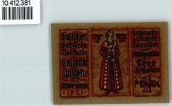 26789 W2950 Leer Ostfriesland - Notgeld Friesische Tracht