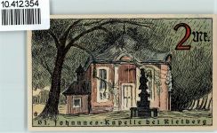 33397 W4835 Rietberg - Notgeld St. Johannis Kapelle