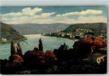 W5407 Boppard , Rhein Verlag Edm. von König Nr. 33 AK Hoffmann, H. Künstlerkarte