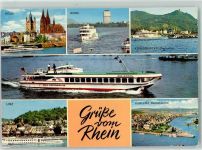 W5300 Bonn Personenschiff "Rheinpfeil" AK Rheinschiff