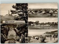 18565 O2346 Kloster , Hiddensee - Gedenkstein Gerhart Hauptmann