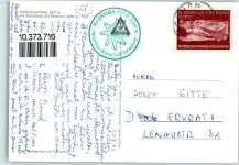 Neue Heilbronner Hütte 1975 - Hüttenstempel