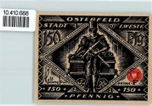 46045 W4200 Osterfeld - Notgeld Bergmann
