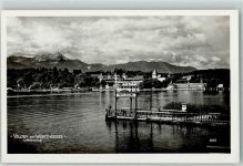 9220 Velden am Wörther See - Ufer Steg Dampfschiff