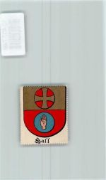 74523 W7170 Schwäbisch Hall - Vignette Wappen Kaffee Hag 1920-1940
