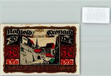 96317 W8640 Kronach , Oberfr - Notgeld