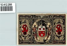 96317 W8640 Kronach , Oberfr - Notgeld