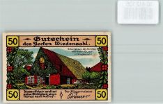 31719 W3061 Wiedensahl - Notgeld Geburtshaus W. Busch